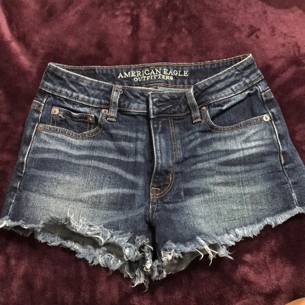 american eagle jean shorts